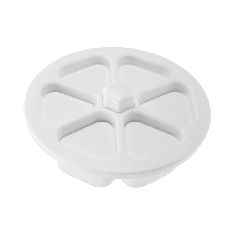 6-in-1 Onigiri Mold Triangle Sushi Rice Ball Maker Bento Press – White