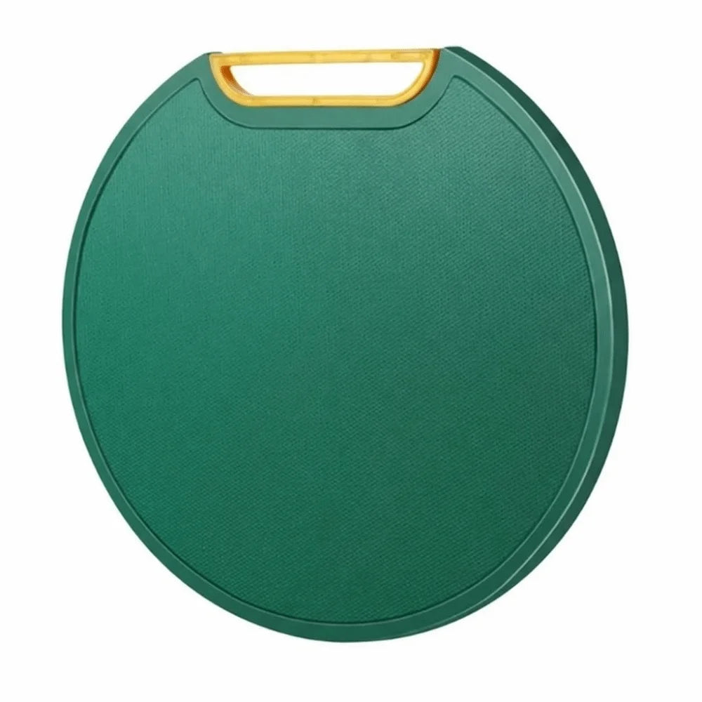 31cm Antibacterial Round Cutting Board BPA Free Non Slip Food Grade Chopping Board for Meat Vegetables and Fruit