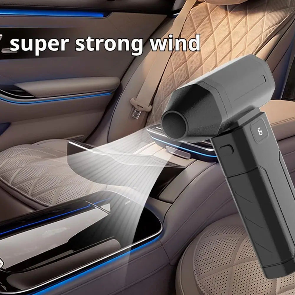 Air Blower 150000RPM Rechargeable Brushless Portable Dust Cleaning Tool with Battery