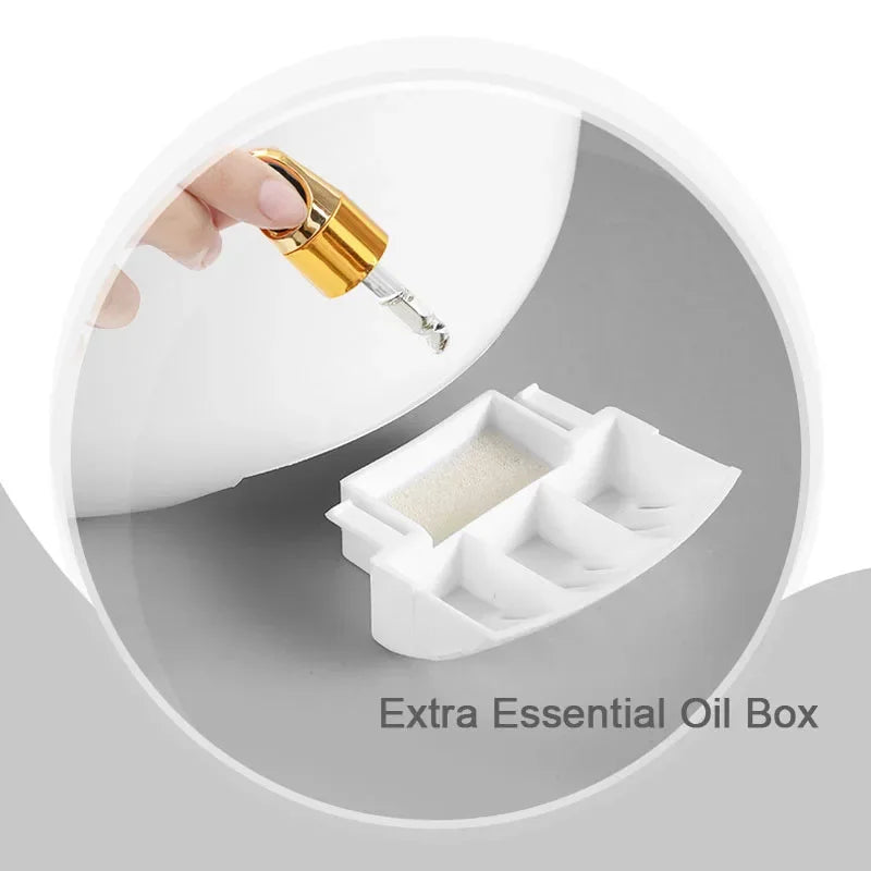 Humidifier Portable 3L Dual Mist Aroma Diffuser Adjustable Fog Tabletop Air Moisture Control Basic