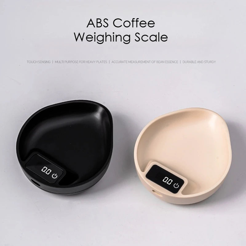 Coffee Scale 0.1g Precision Digital Espresso Weighing Scale with Bean Tray Portable Kitchen Scale