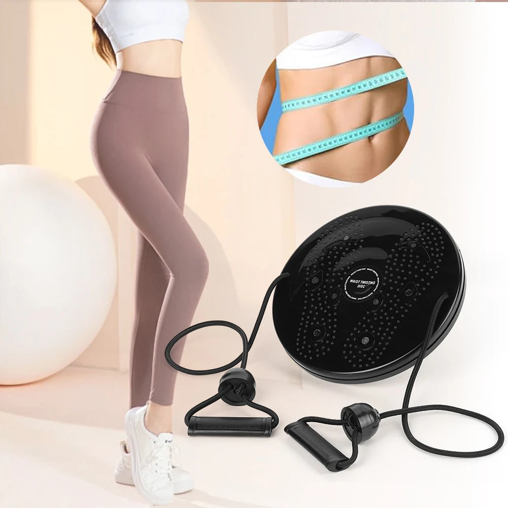 Fitness Twister Turntable Twist Board Wobble Board for Adults Abs Waist Twisting Disc for Slimming and Strengthening Waist