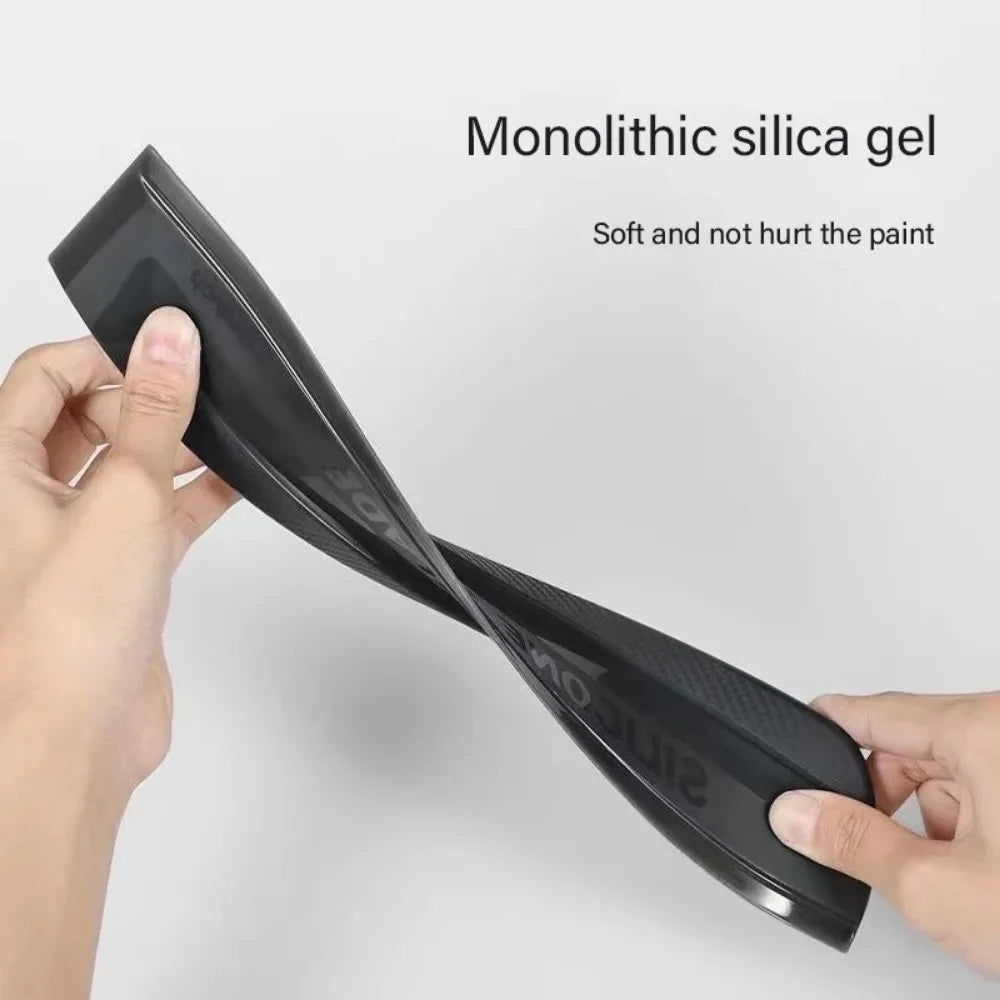 Car Window Squeegee Silicone Water Blade Non Scratch Paint Protection Drying Tool for Glass and Bodywork