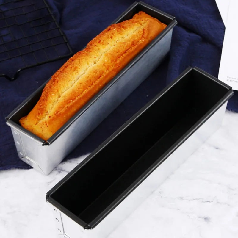 Toast Bread Mould Aluminium Alloy Baking Pan with Lid for Homemade Loaves