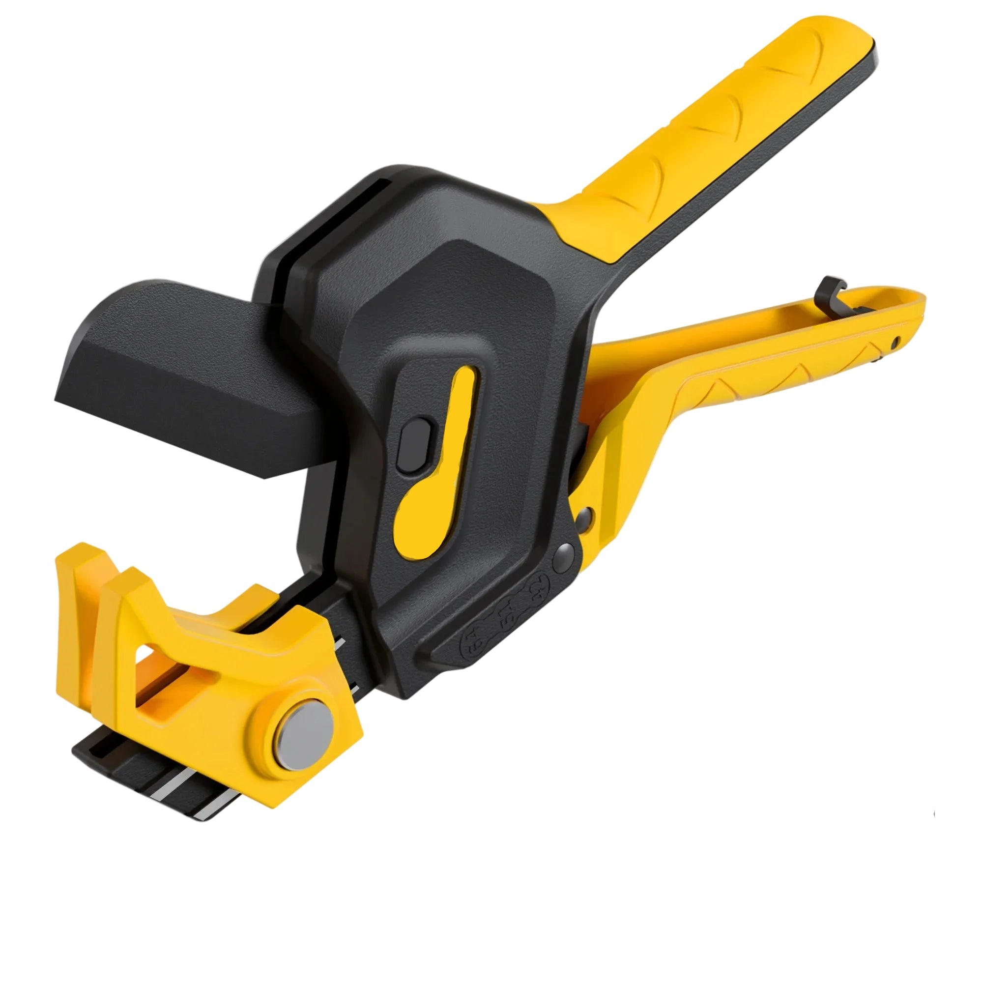 Heavy-Duty PVC Pipe Cutter 3-Gear Adjustable Ratchet Tool Up to 2-1/2 Inch for PEX PVC PPR