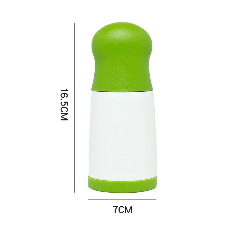 Manual Stainless Steel Herb Grinder Vegetable Chopper Pepper Parsley Cutter – Green