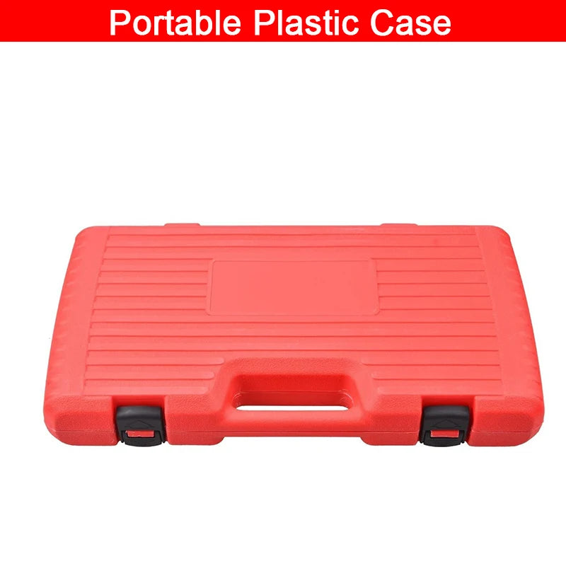 Universal Automotive Terminal Removal Tool Set – 23-Piece Car Wire Harness Connector Pin Extractor – Red