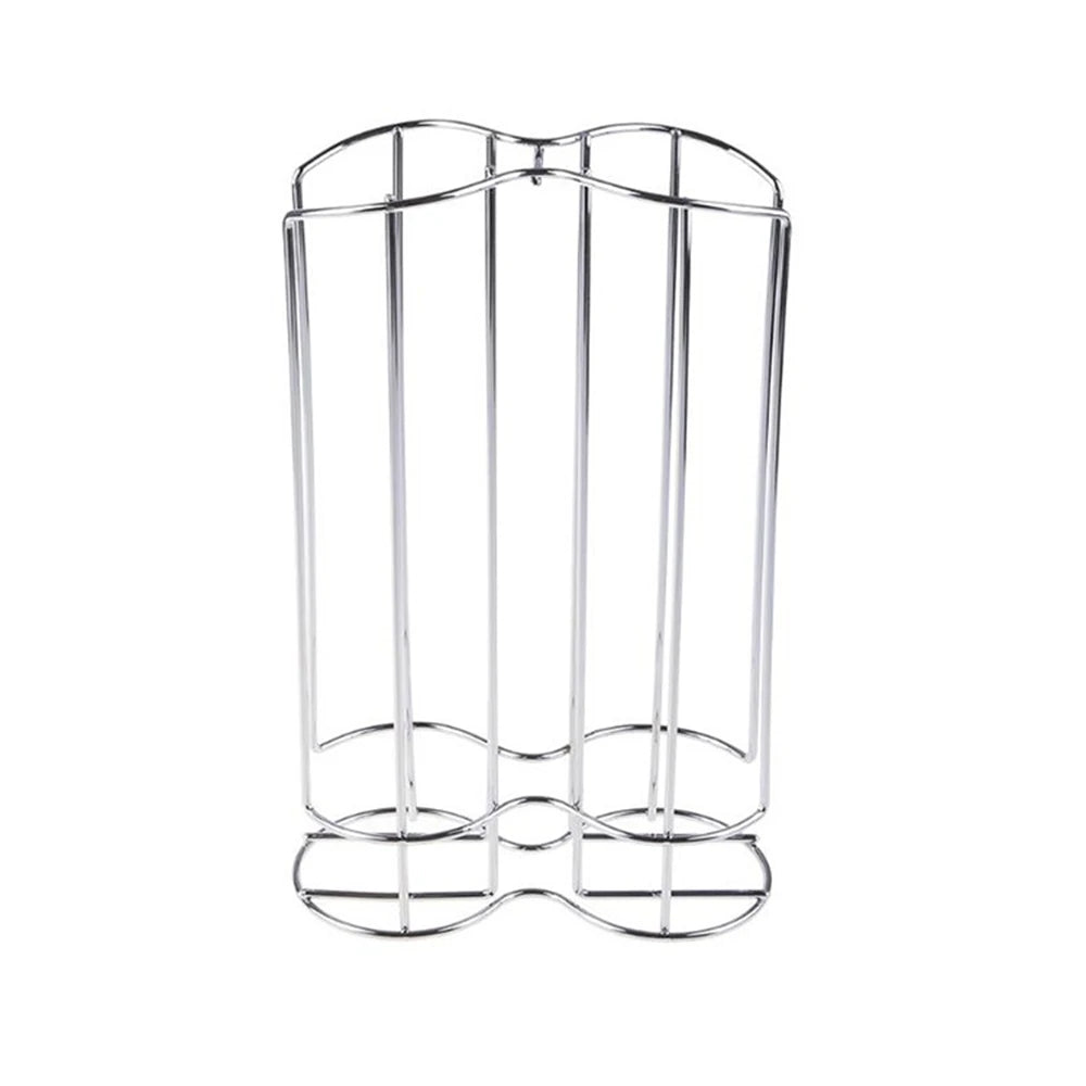 Coffee Capsule Holder 32 Capacity Iron Wire Storage Rack Organiser for Kitchen and Coffee Station - Black