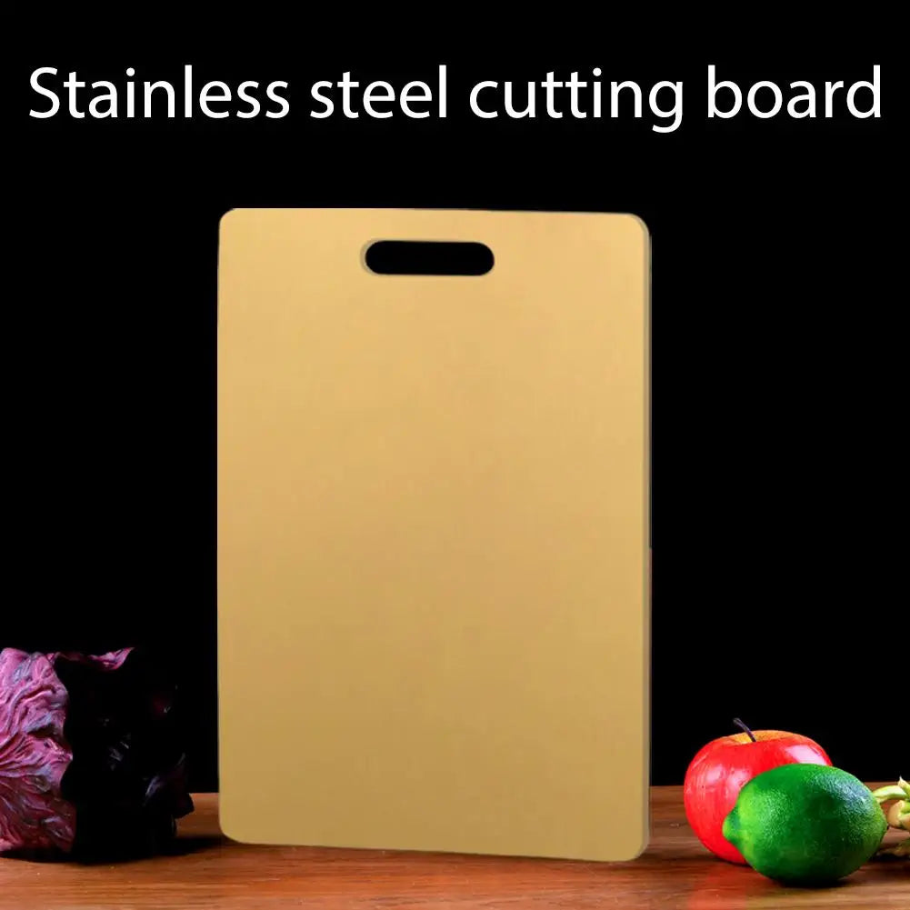 Stainless Steel Cutting Board 20 × 30cm 304 Food Grade Double-Sided Chopping Board
