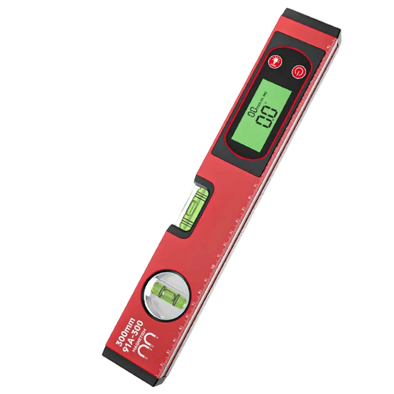 Digital Display Angle Level Ruler Aluminum Alloy Electronic Inclinometer 30 cm