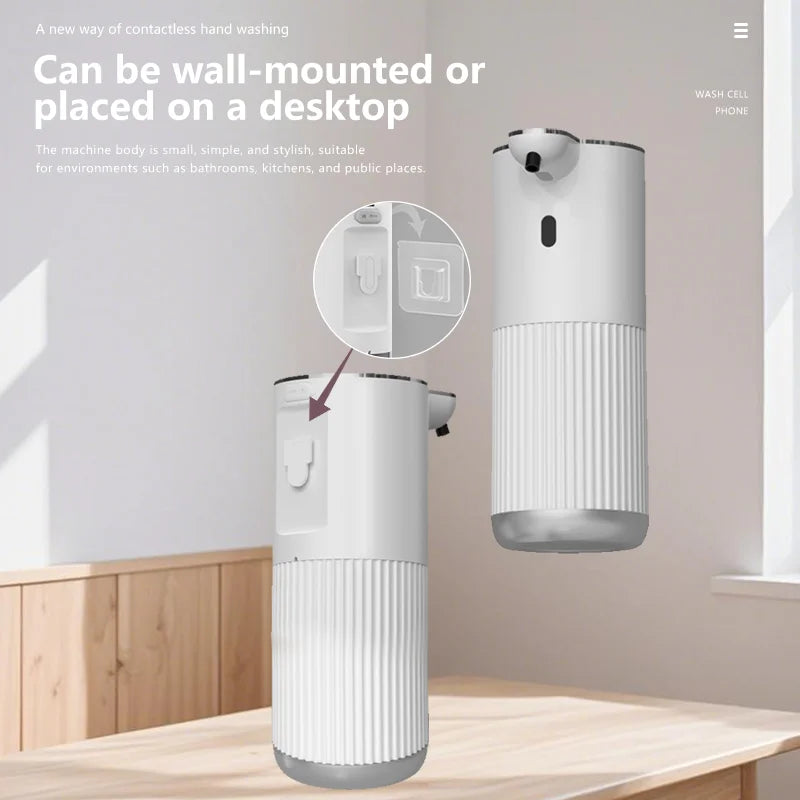 Soap Dispenser 360mL Rechargeable Touchless Automatic Sensor Digital Display Liquid Dispenser