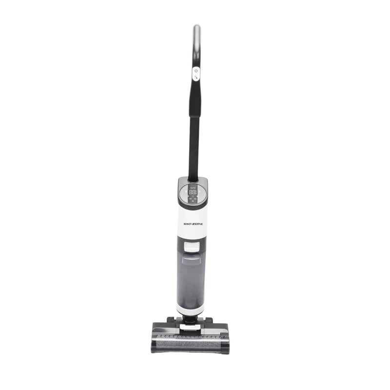 Wet Dry Vacuum Cleaner Cordless Floor Washer 14000Pa Self-Cleaning Vacuum Mop – White