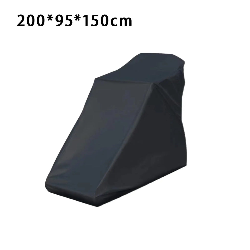 Treadmill Cover Waterproof Heavy Duty Oxford Cloth Dustproof Fitness Equipment Protector - Black