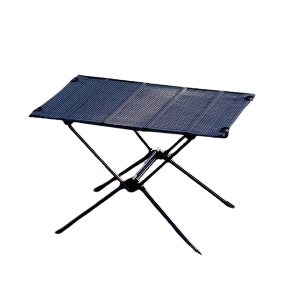 Camping Table UHMWPE Tactical Folding Table Ultralight Aluminum Alloy – Black