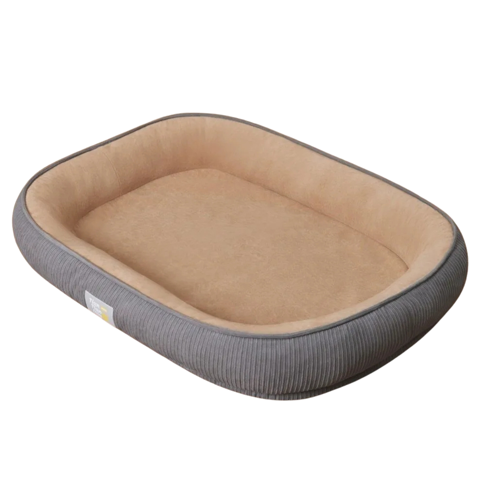 Pet Cushion Raised Thickened Pet Bed Removable Washable Warm Sleeping Pad for Dogs and Cats – Khaki