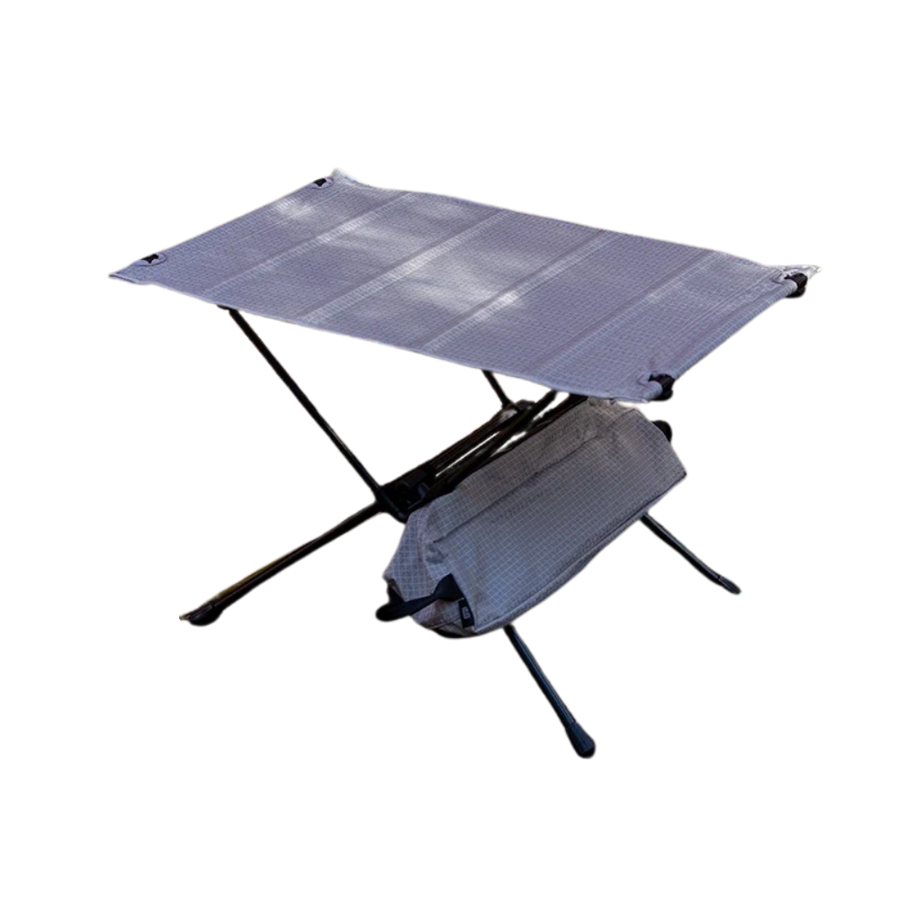 Camping Table UHMWPE Tactical Folding Table Ultralight Aluminum Alloy – Grey