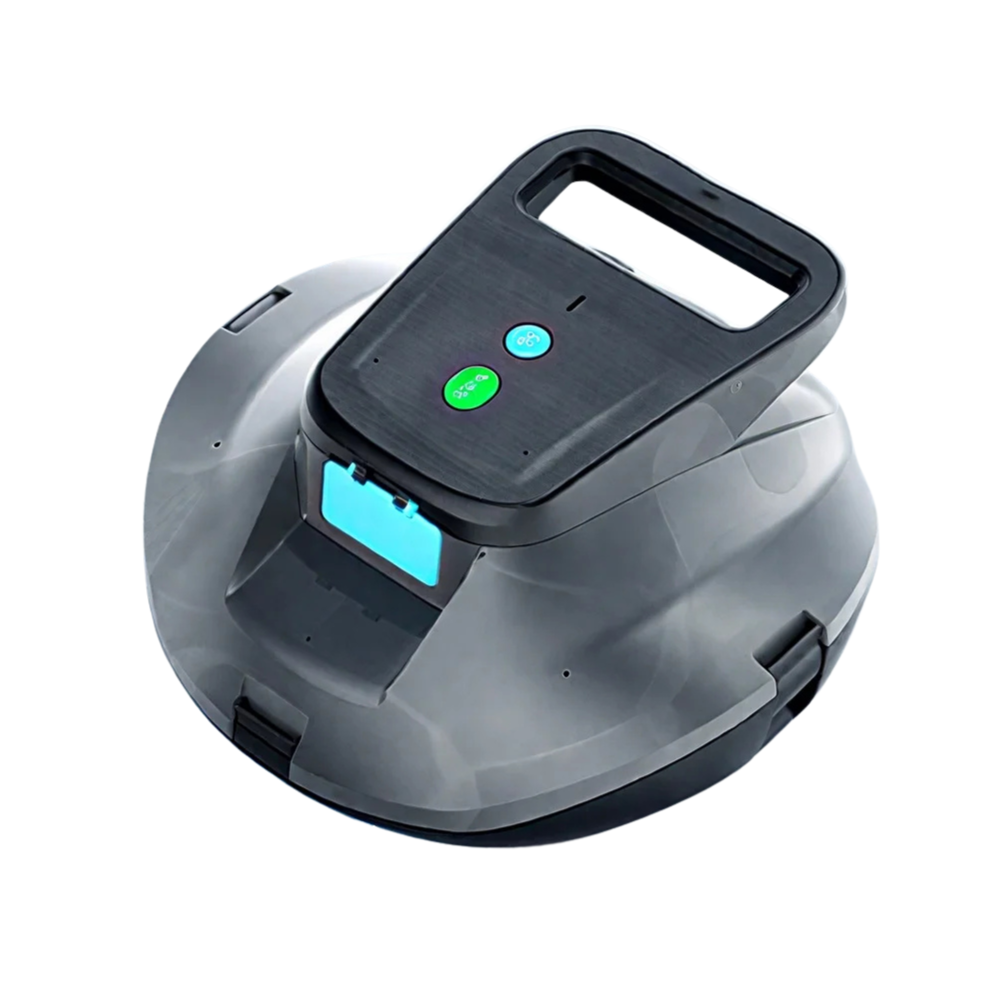 Pool Vacuum Robot 4000mAh Cordless Automatic Cleaner with Twin Motor Suction
