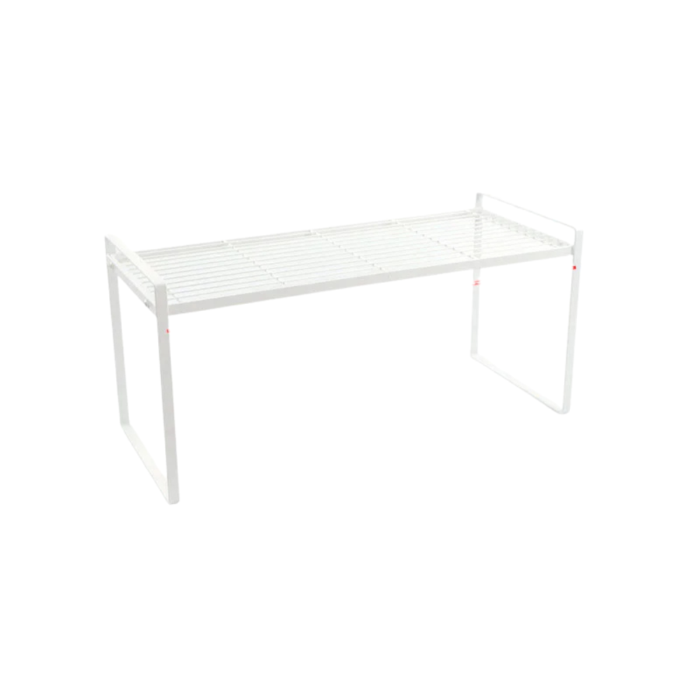 Large Metal Desktop Storage Rack Countertop Organizer Shelf Space Saving Kitchen Cabinet Storage