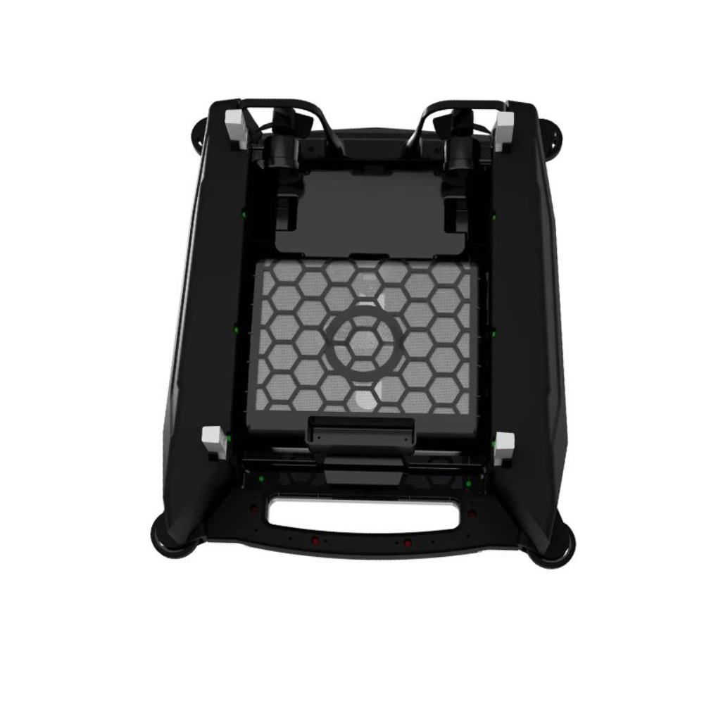Pool Skimmer Robot 5000mAh Solar Powered Automatic Surface Cleaner with App Control – Black