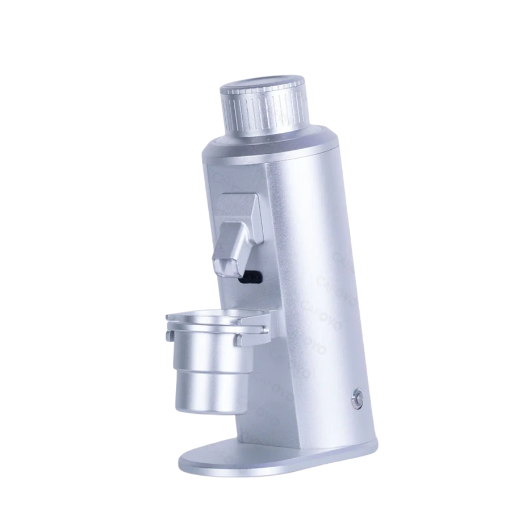 Electric Coffee Grinder 800W Single Dose Flat Burr Coffee Mill – White
