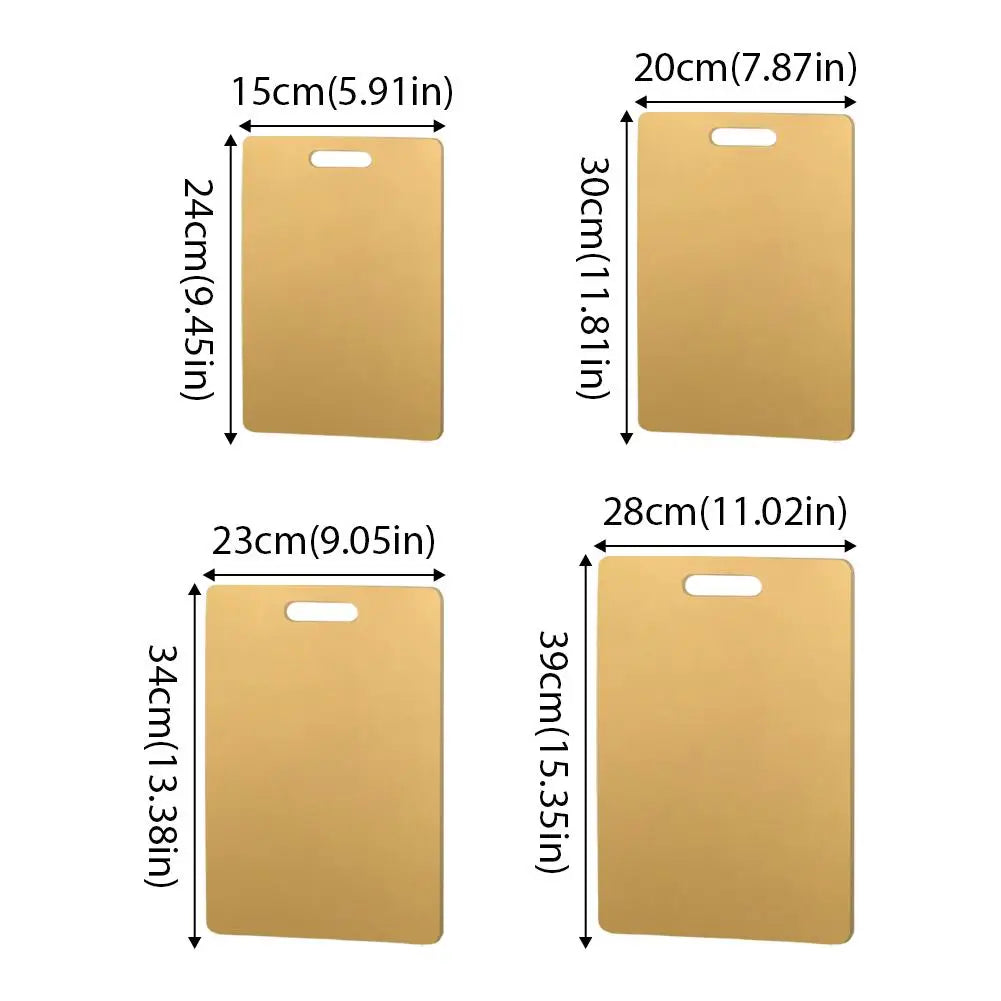 Stainless Steel Cutting Board 20 × 30cm 304 Food Grade Double-Sided Chopping Board