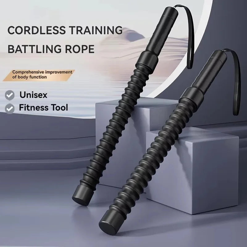 Triceps Strengthener Spring Arm Trainer Set Portable Heavy Duty Hand Grip Exerciser - 2 Pack