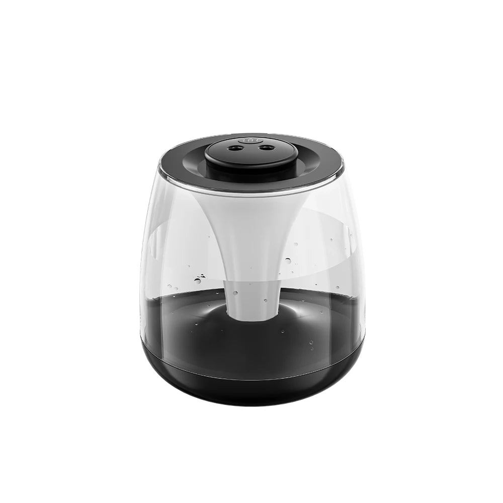 Portable USB Air Humidifier 3L Double Mist Aroma Diffuser Touch Control - Black