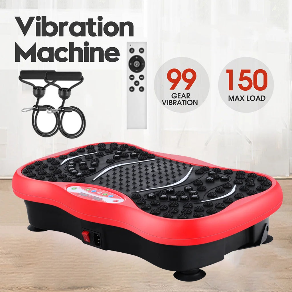 Exercise Vibration Machine Platform Fitness Vibrating Plate Full Body Workout AU