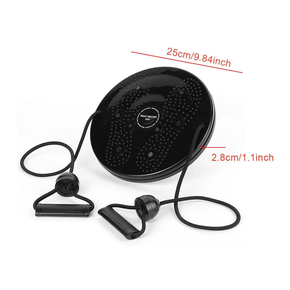 Fitness Twister Turntable Twist Board Wobble Board for Adults Abs Waist Twisting Disc for Slimming and Strengthening Waist
