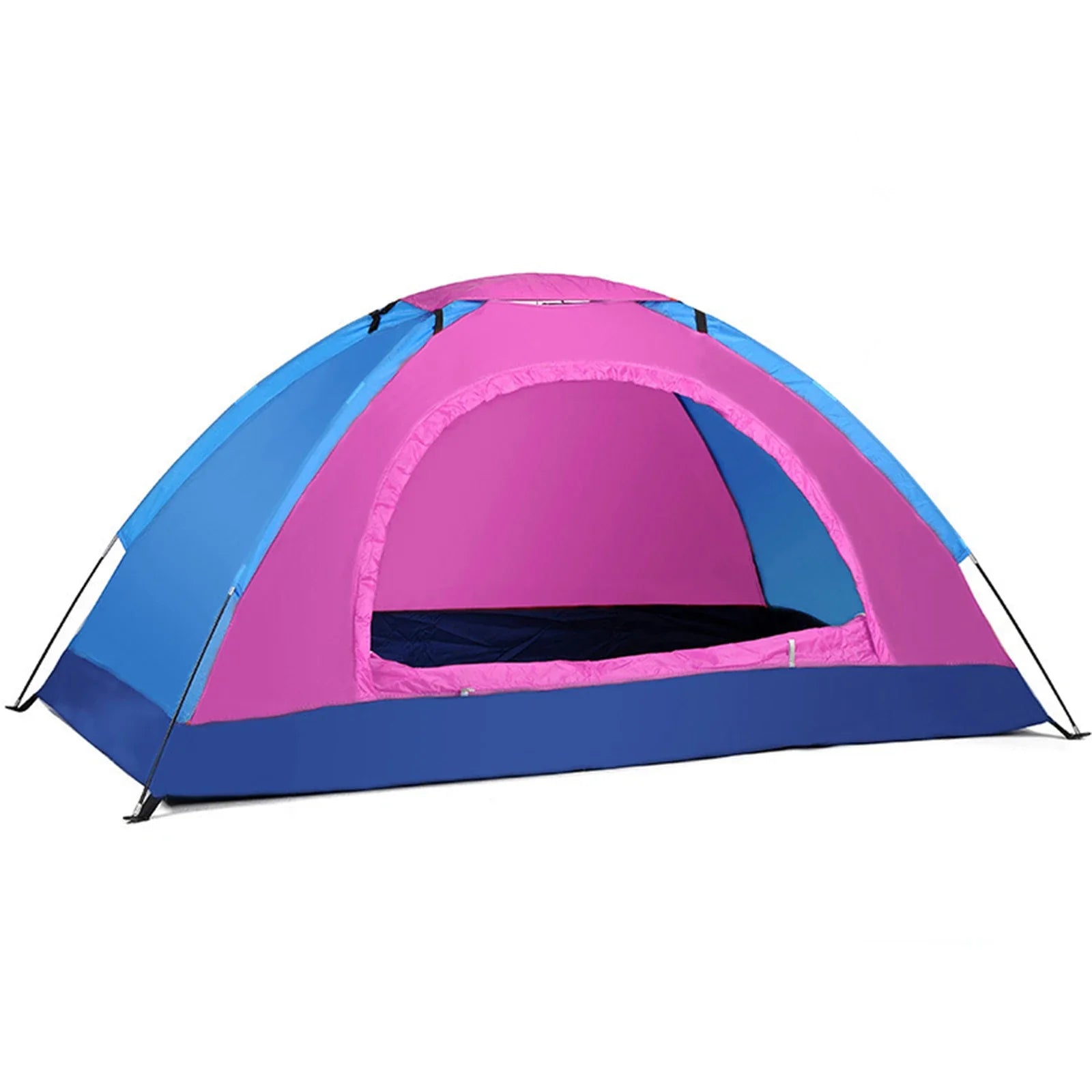 Camping Tent 2 Person Ultralight Portable Hiking Shelter - Pink