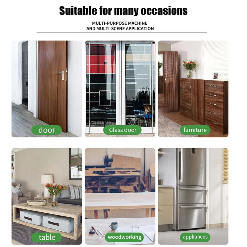 2PCS 12 Inch Labor Saving Arm Jack 0-145mm Height Adjuster Multi-Function Cabinet and Drywall Lift