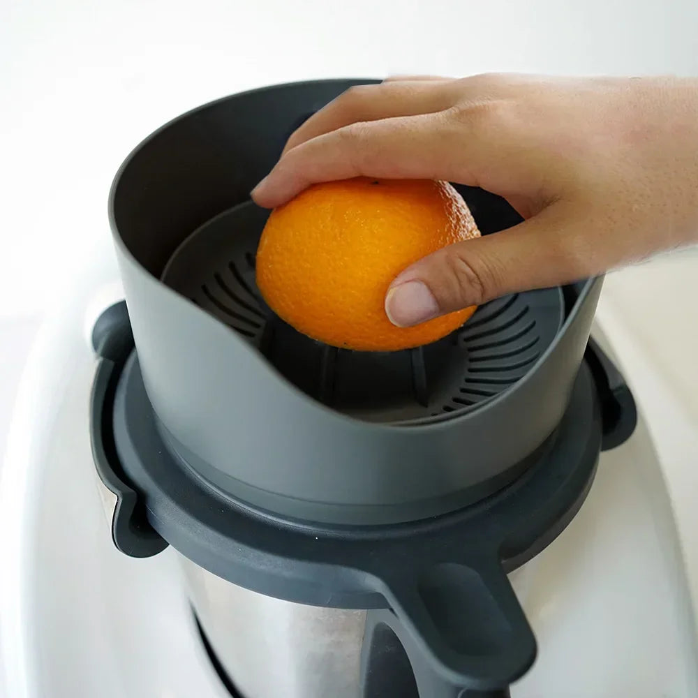 Citrus Juice Extractor Attachment Orange Lemon Juicer Accessory for Multi-Function Food Processor – Black