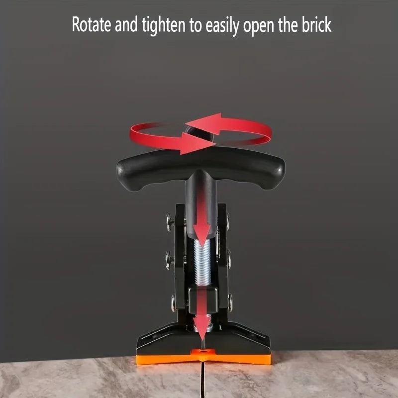 Heavy Duty Tile Breaking Pliers Manual Tile Cutter Aluminum Alloy Rubber Handles