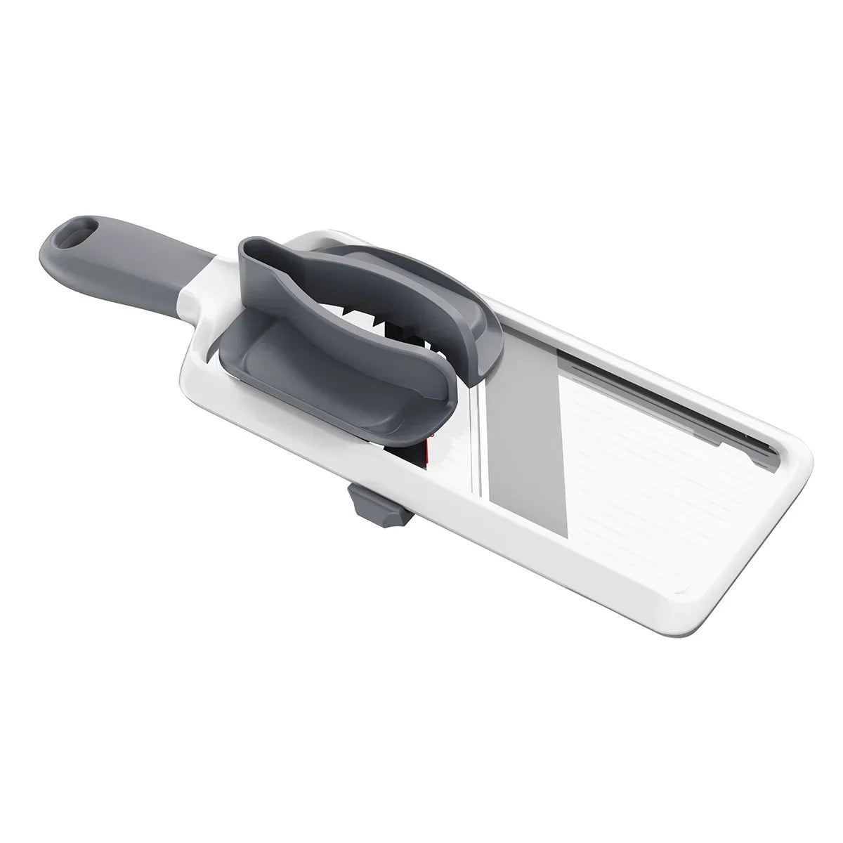 Multi Handheld Vegetable Slicer Adjustable Stainless Steel Mandoline Cutter and Grater – Grey