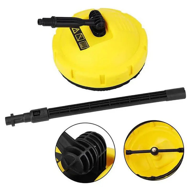 Patio Cleaner 45cm Rotary Jet Surface Scrubber Pressure Washer Attachment Floor Cleaning Tool