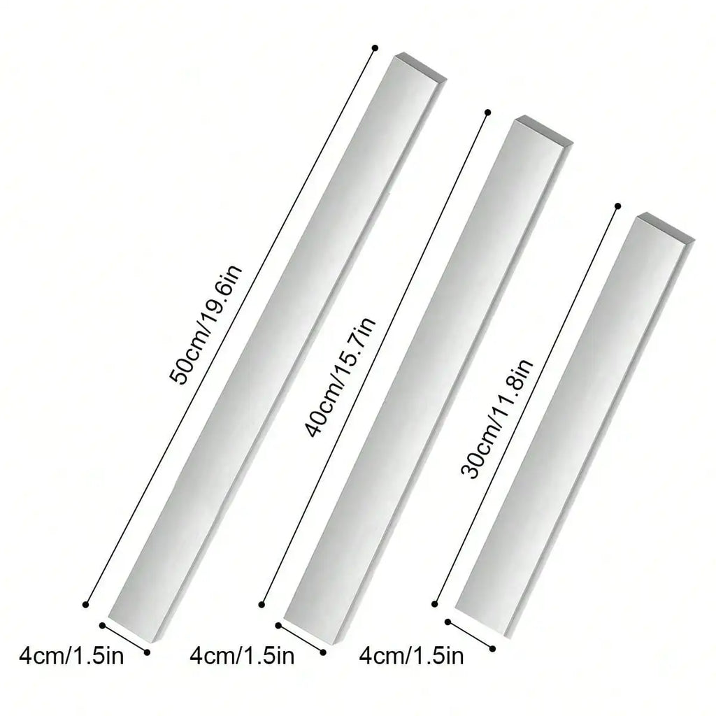 Knife Holder 40cm Magnetic Wall Mounted Stainless Steel Kitchen Utensil Storage Strip
