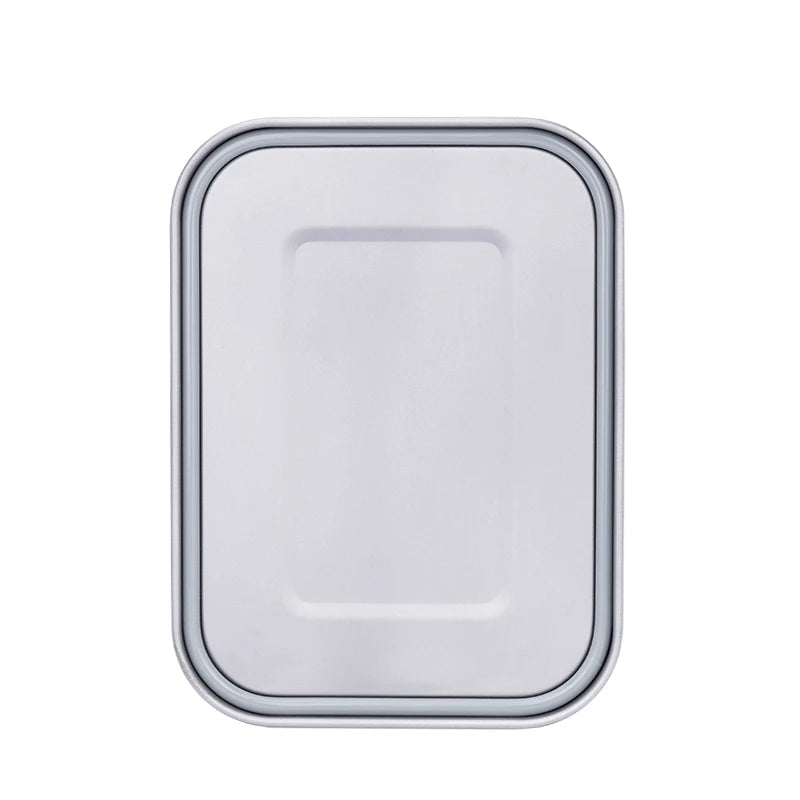 Titanium Lunch Box 1400ml Portable Food Container with Folding Handle