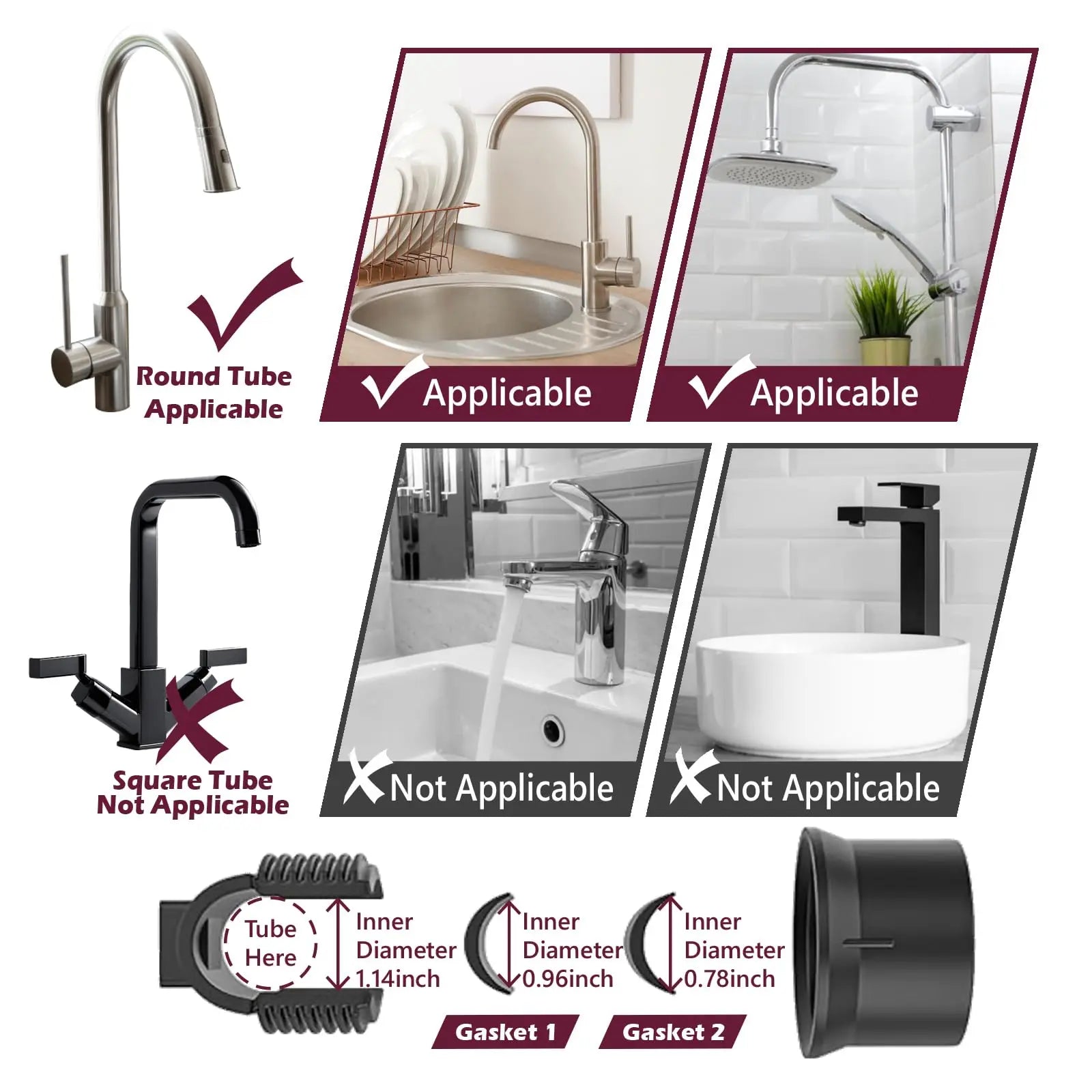 Kitchen Sink Faucet Organizer 3-in-1 Sponge Holder Storage Rack with Drain Tray and Towel Bar – Black