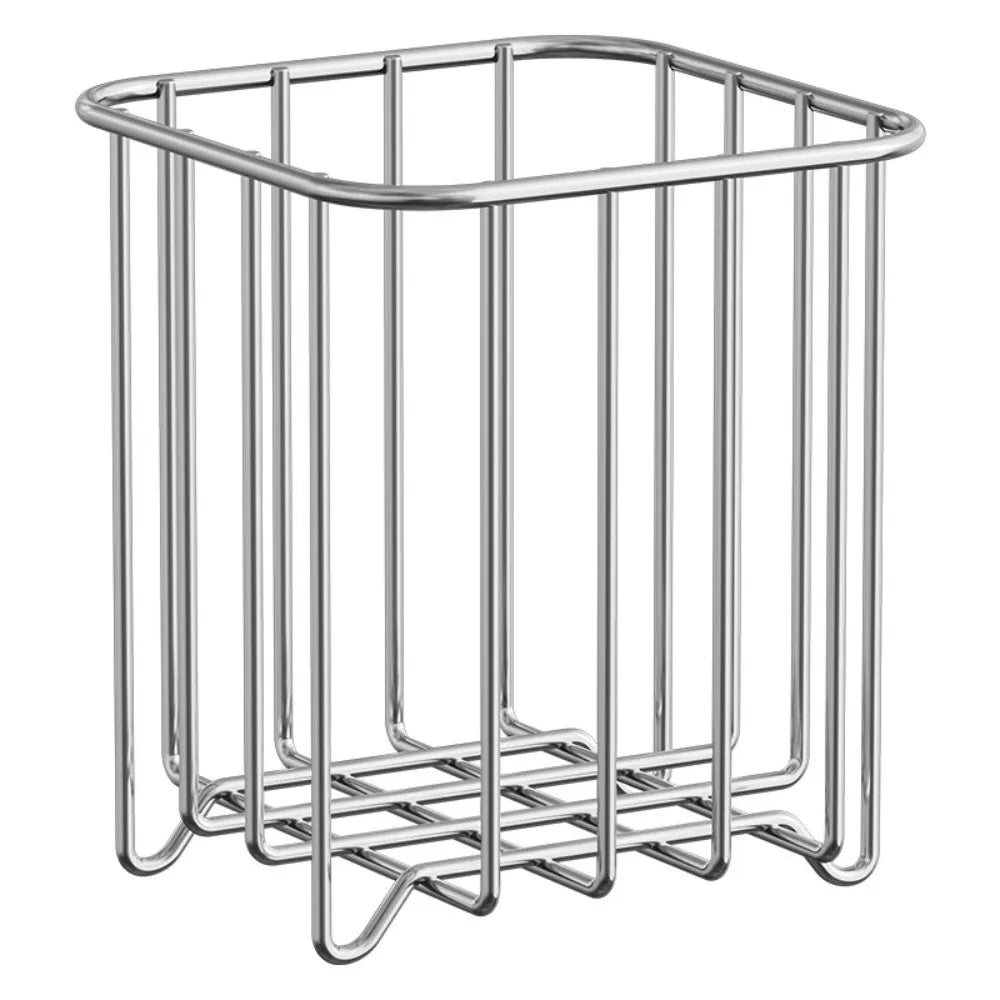 304 Stainless Steel Trash Bag Holder Kitchen Sink Garbage Bag Rack Countertop Waste Organizer Square