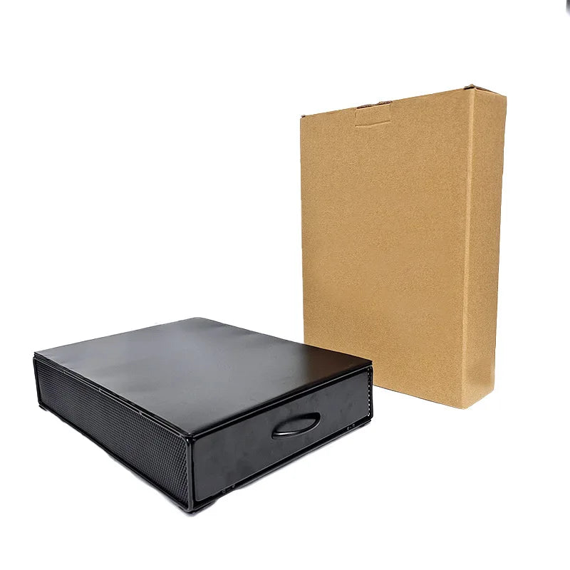 Coffee Capsule Holder Drawer 40 Pod Metal Storage Rack 38.8cm – Black