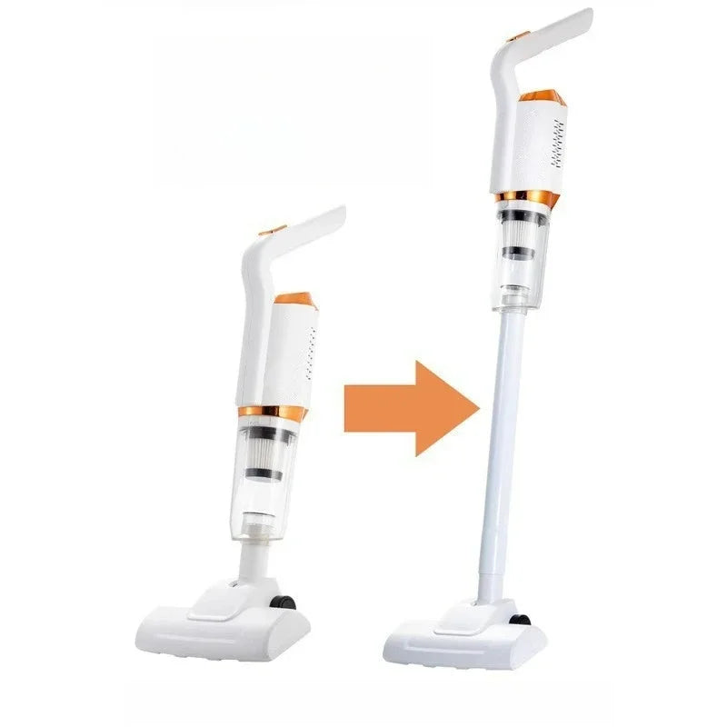 Cordless Vacuum Cleaner Rechargeable Wet and Dry Upright Floor Cleaner - Green