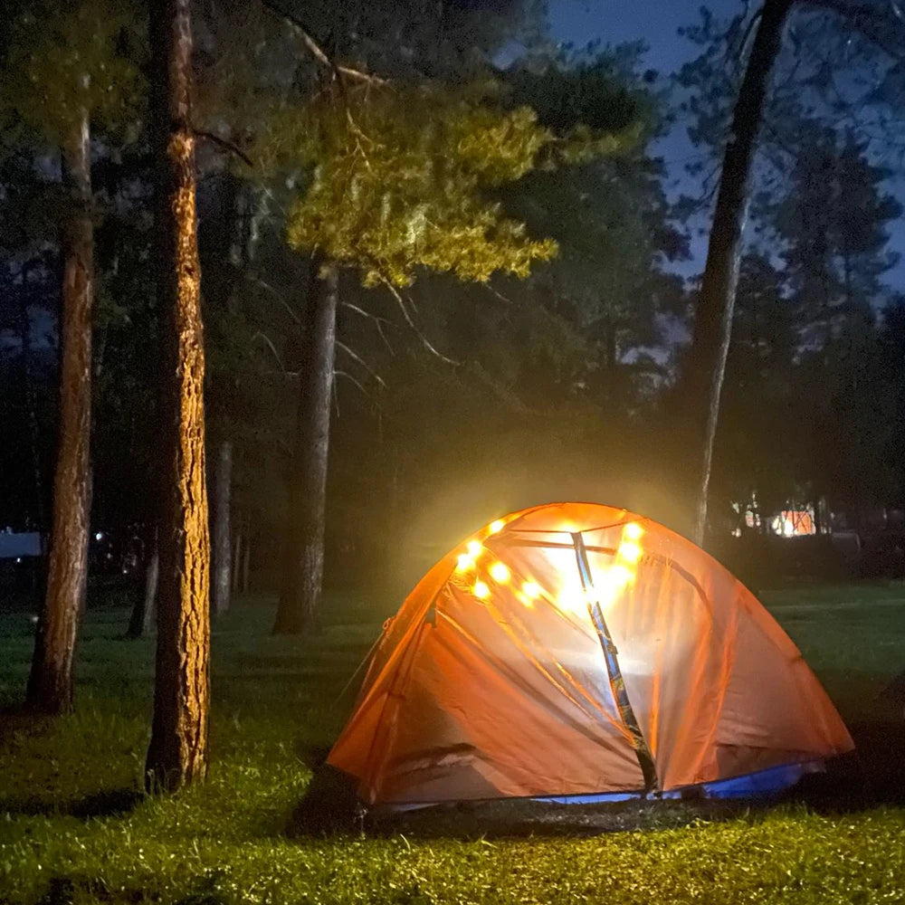 Camping Tent 2 Person Lightweight Waterproof Backpacking Tent 3 Season - Green