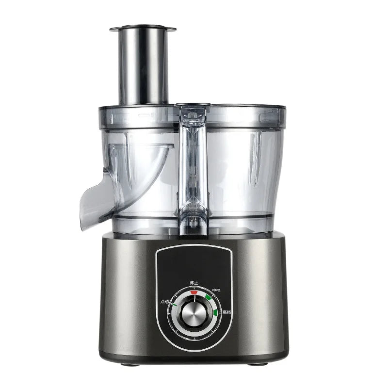 Electric Vegetable Slicer 1500W Fast Cutting Food Processor One Button - 110V