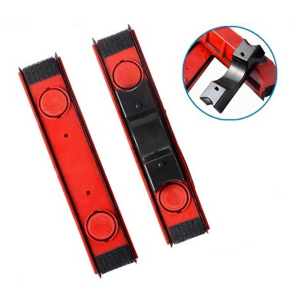 Magnetic Glass Cleaner Double Sided Window Cleaner Tool for High Rise Windows 2 Cleaning Pads 8-20mm