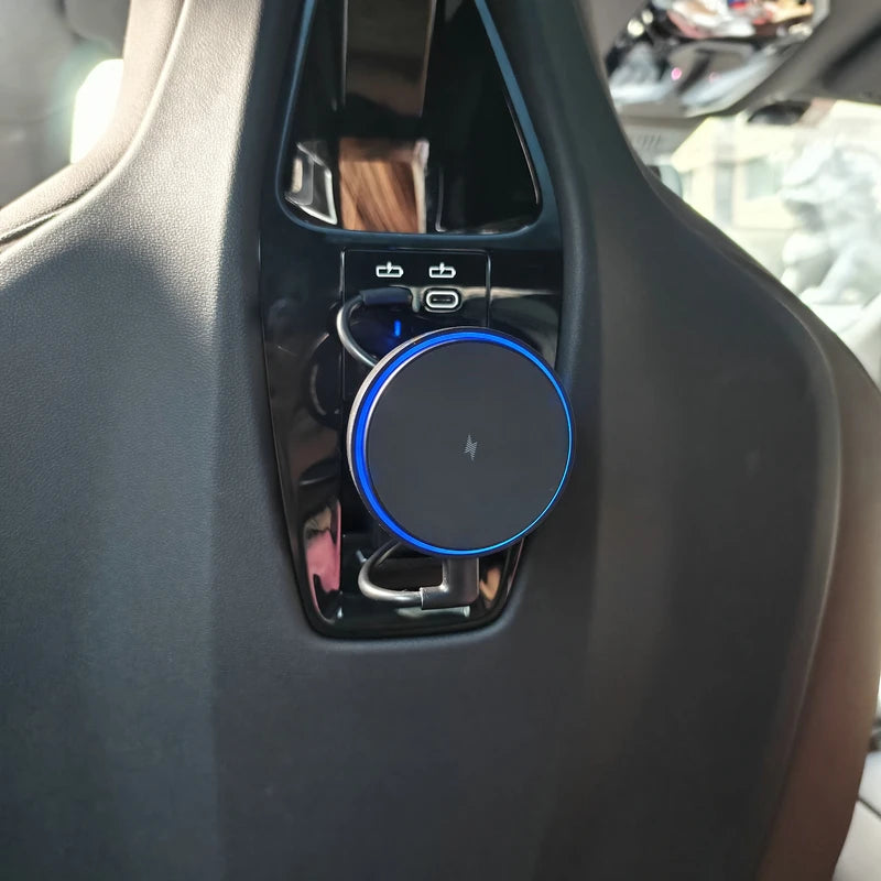 Car Tablet Holder Adjustable LED Seat Mount Dashboard Display Stand Phone Bracket Non Charging