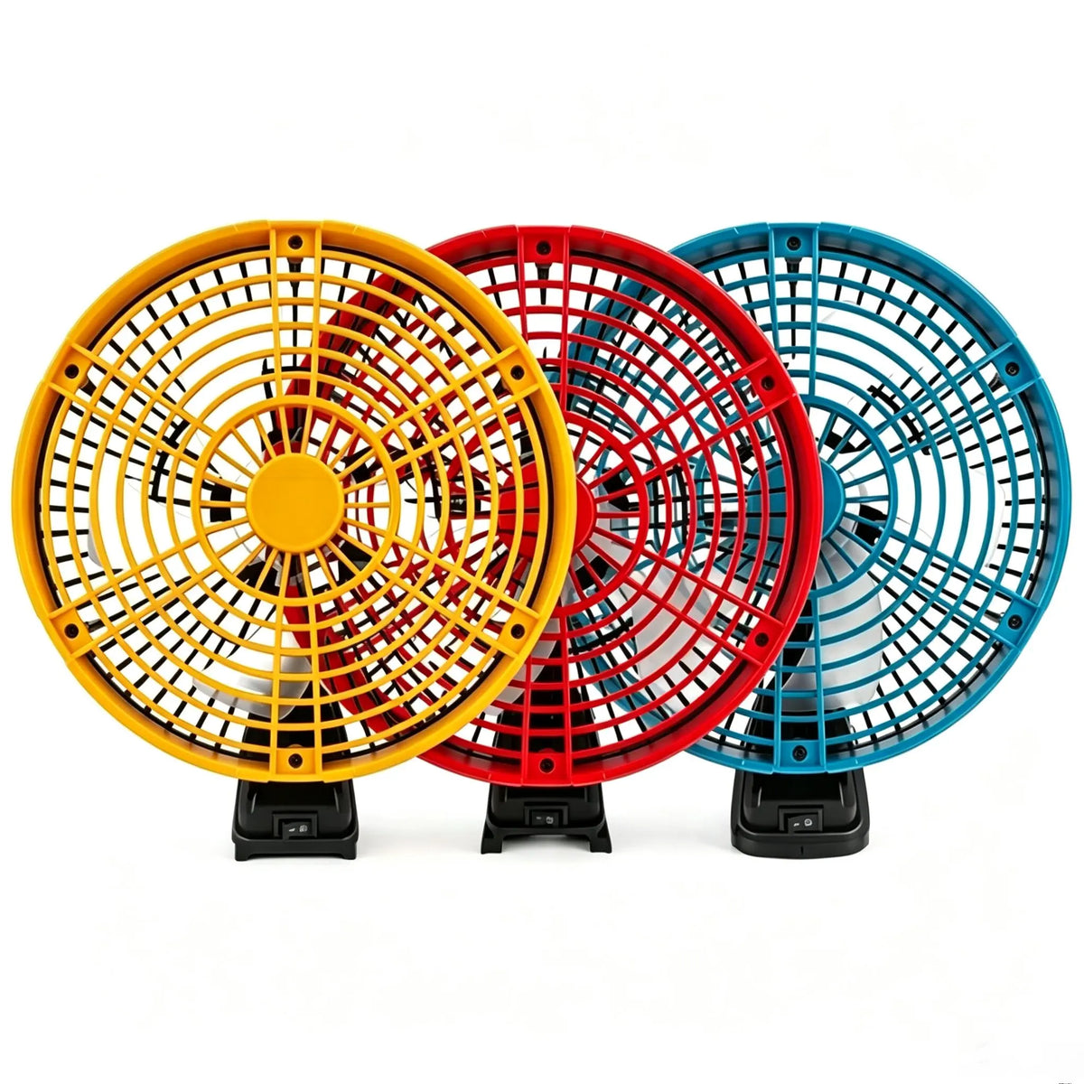 Cordless Camping Fan 8 Inch Brushless 18V with Dual USB Ports Skin Only - Blue