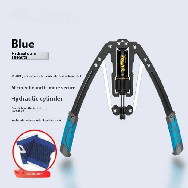 Hydraulic Arm Forcer Adjustable Training Arm Strength 200kg Grip Bar Chest Expansion Abs Home Fitness Equipment Men