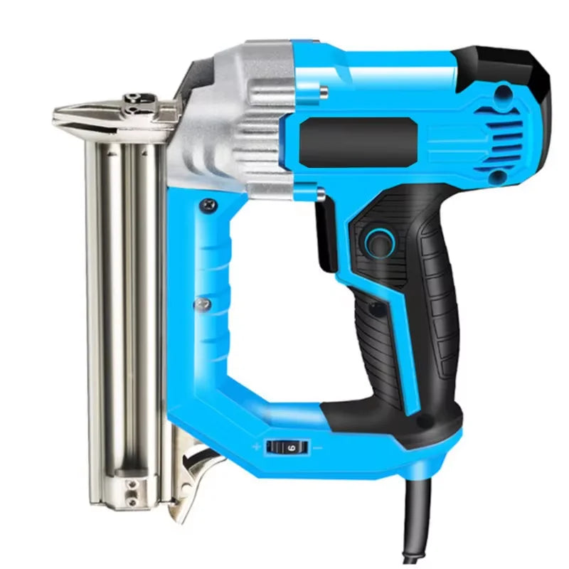 Electric Nail Gun Heavy Duty 2300W Straight Staple Nailer F15-F30 Woodworking Furniture Fastening Tool
