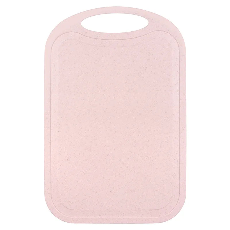 Lightweight Wheat Straw Cutting Board Portable Kitchen Chopping Board – Pink