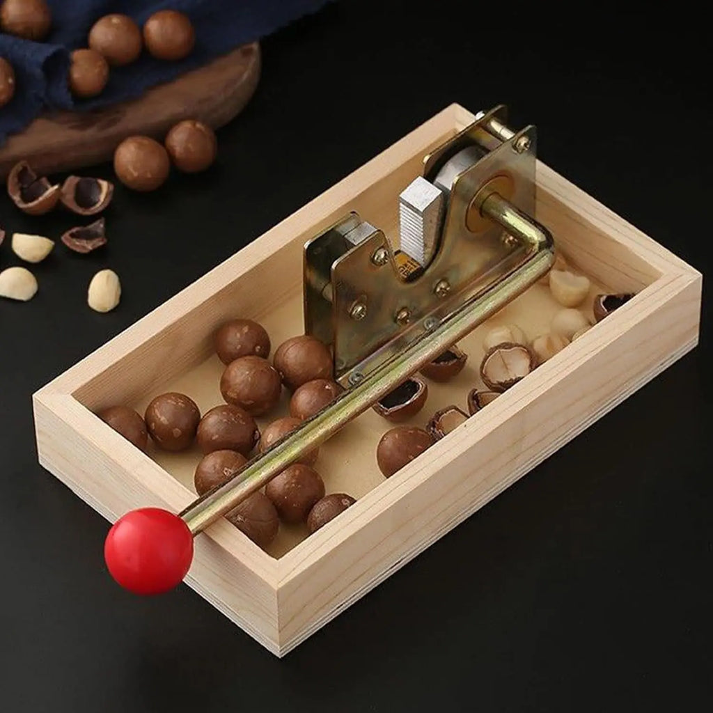 Nutcracker Heavy Duty Manual Nut Opener Stainless Steel Cracker Tool for Walnuts Pecans Hazelnuts